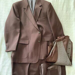 vintage 3pc suit with extra vest